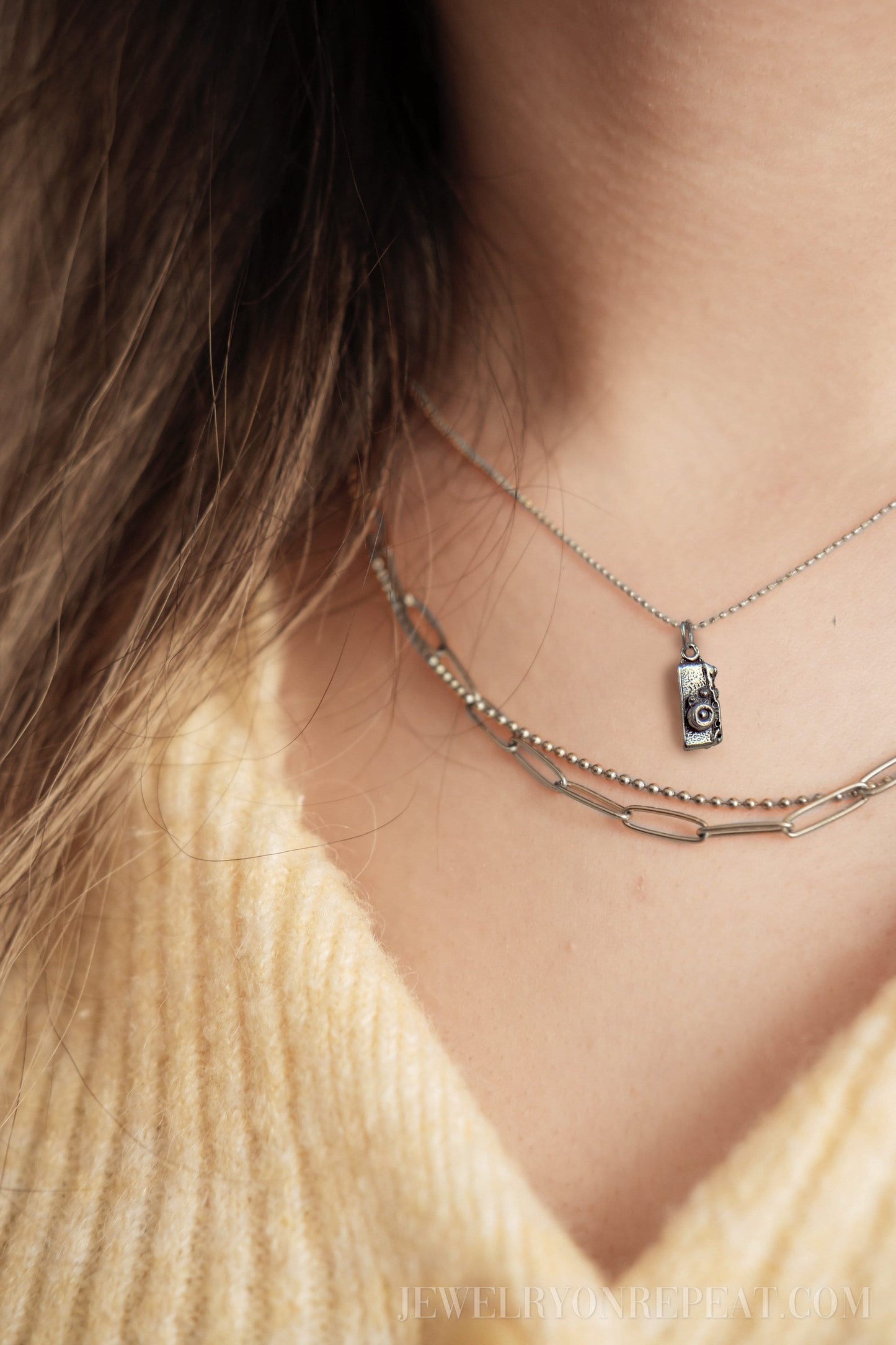 Paperclip Chain in 925 Sterling Silver