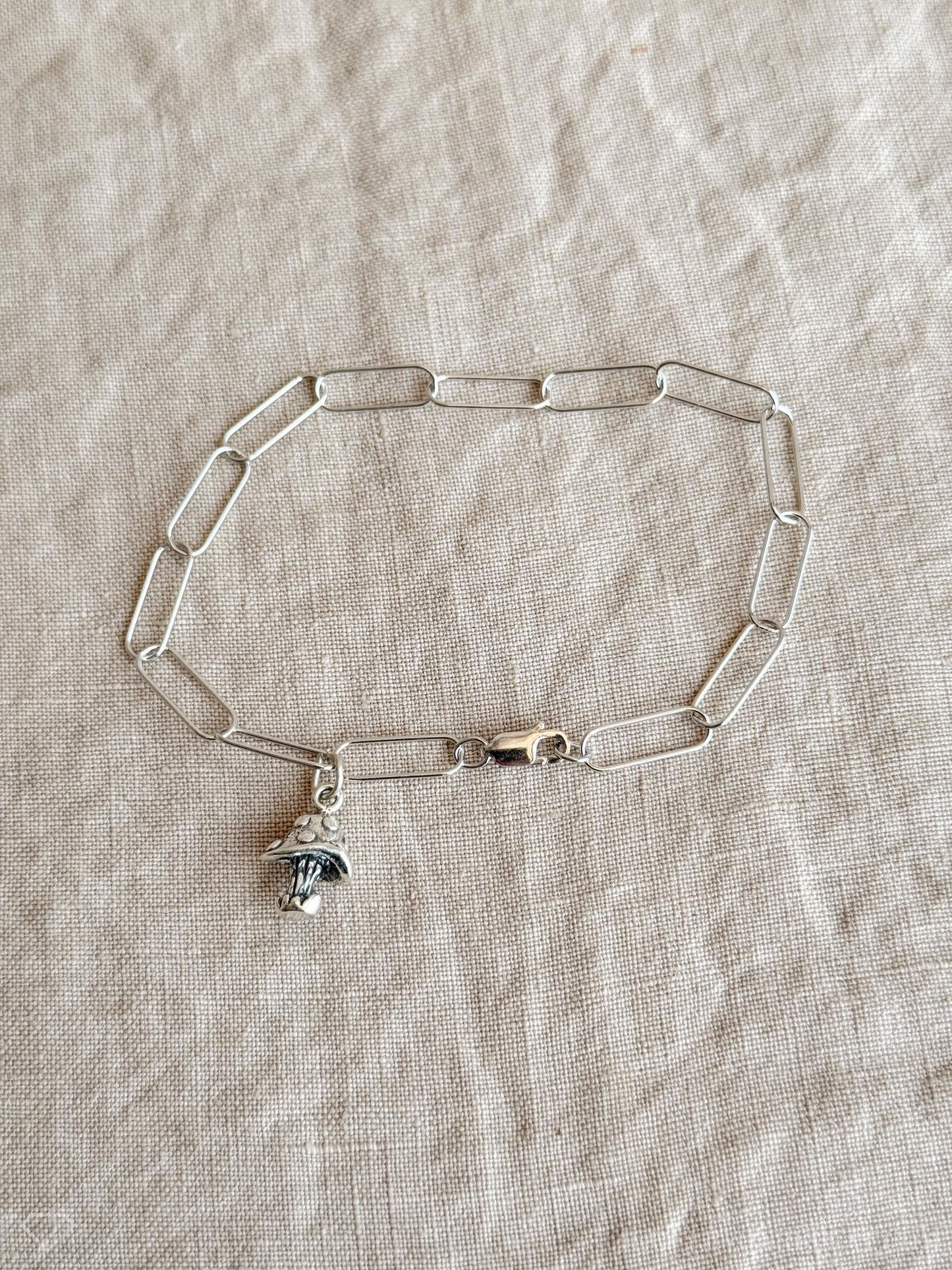 Mushroom Pendant in Solid Sterling Silver, Woodland Forest Themed Personalized Charm Jewelry - Timeless, Sustainable, @JewelryOnRepeat