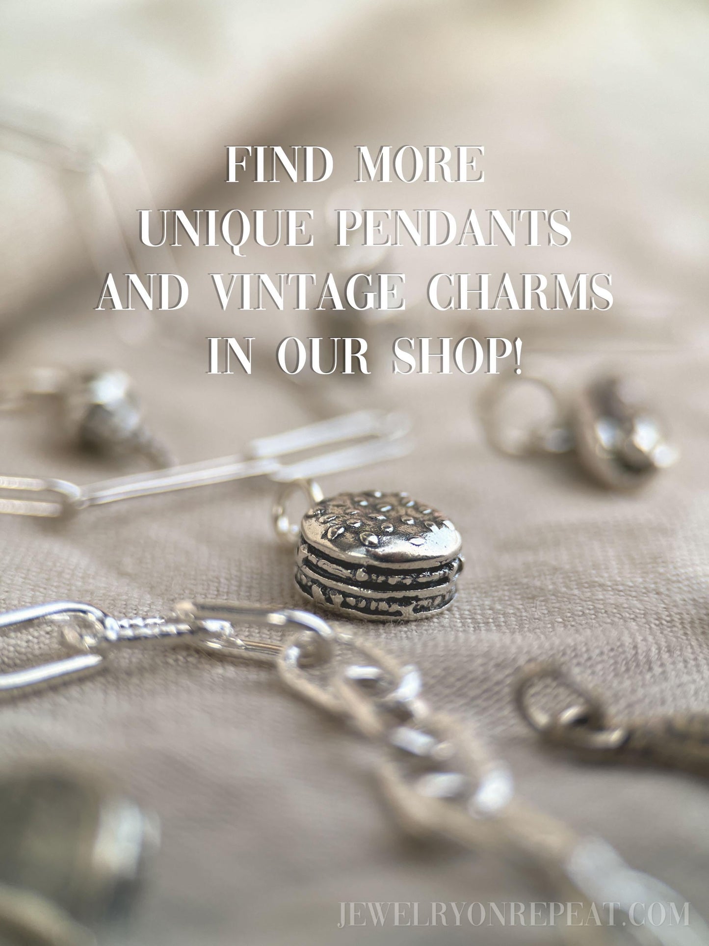 Crochet Hook Charm Bracelet in Solid Sterling Silver, Art and Crafting Themed Fine Jewelry Charms - Timeless, Sustainable, @JewelryOnRepeat