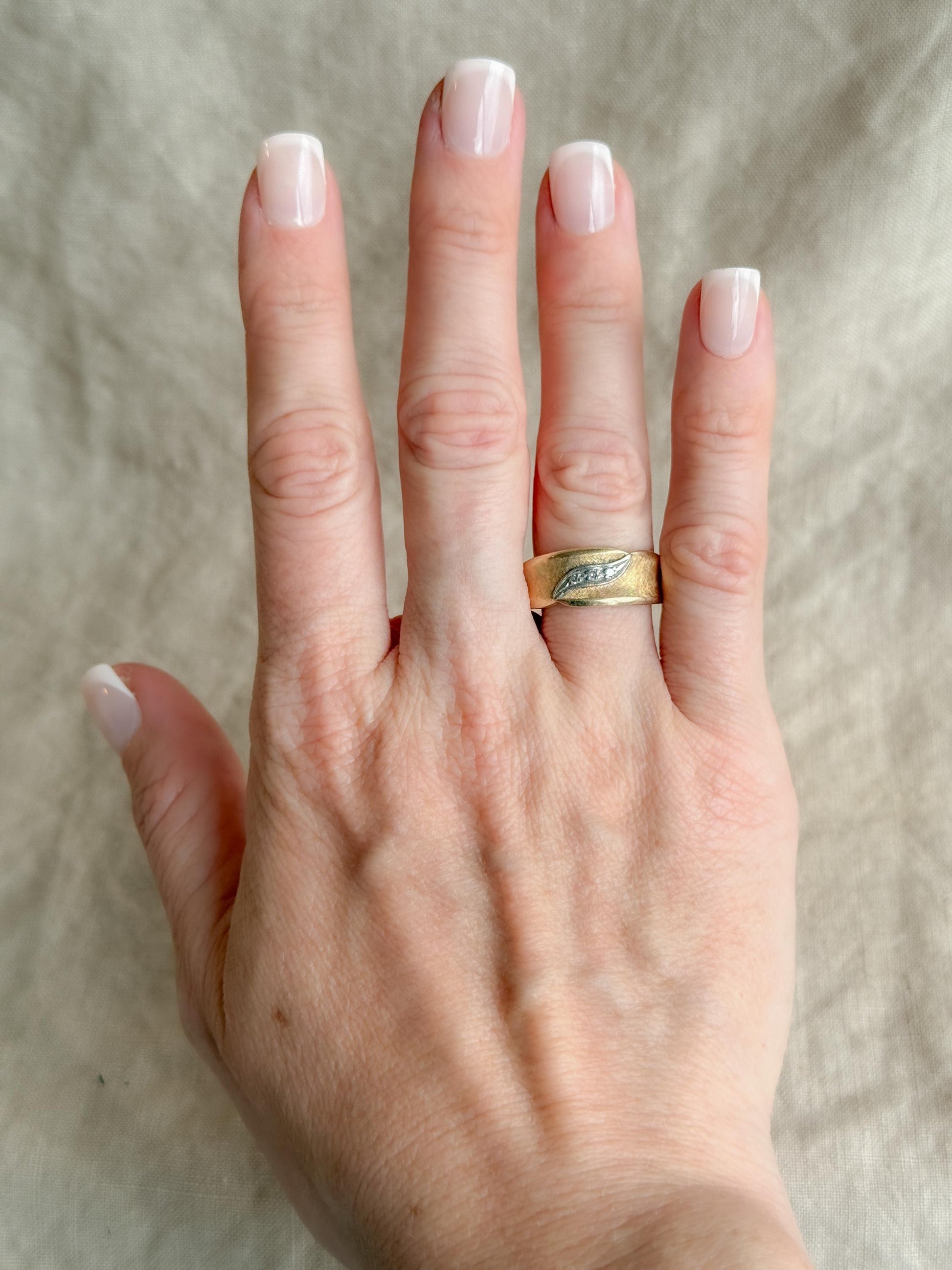 Vintage 1960s 14k Gold Diamond Ring - Antique Heirloom Jewelry for Engagement or Anniversary