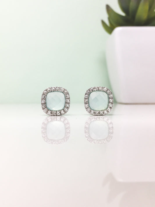 Vintage Gemstone Earrings in Sterling Silver, Vintage Jewelry from the 1990s - Timeless, Sustainable, @JewelryOnRepeat