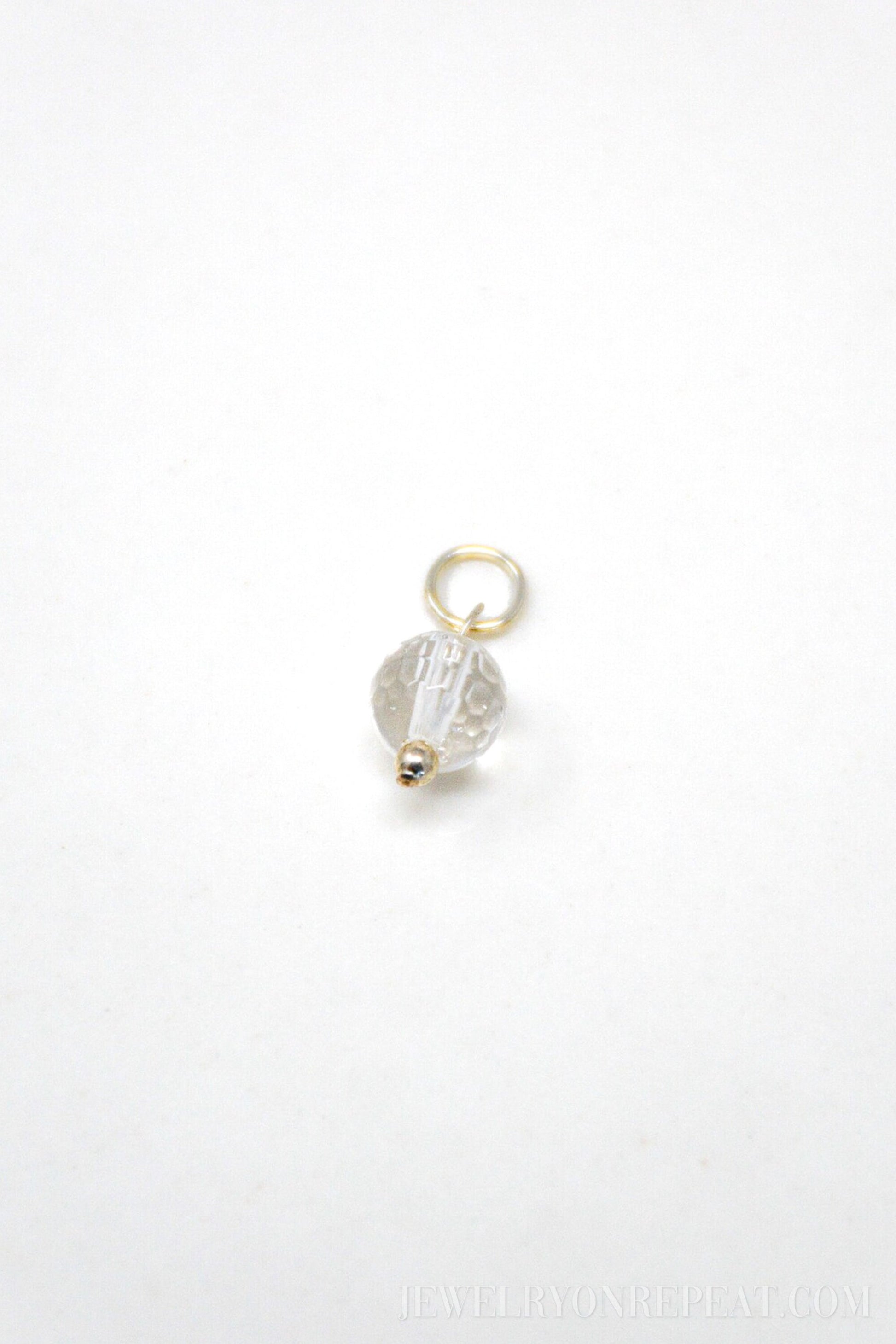 Sterling Silver Birthstone Charm Pendant, Personalized Family Minimalist Jewelry, Gift for Her