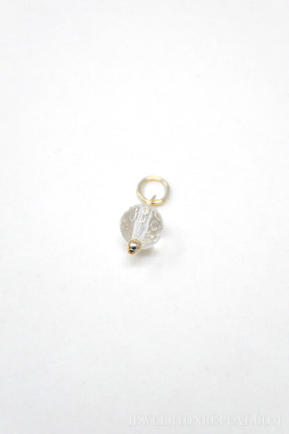 Sterling Silver Birthstone Charm Pendant, Personalized Family Minimalist Jewelry, Gift for Her