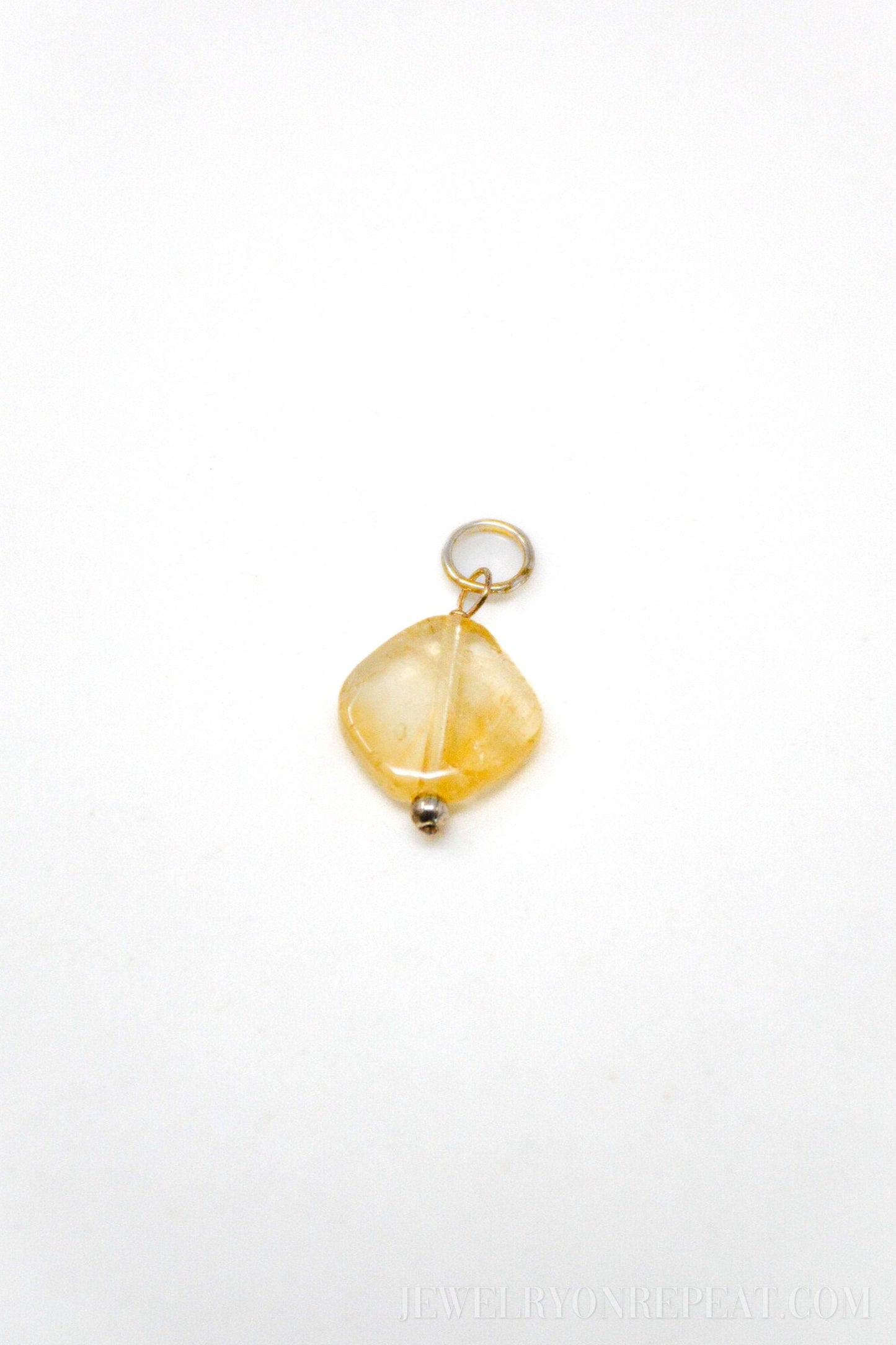 Sterling Silver Birthstone Charm Pendant, Personalized Family Minimalist Jewelry, Gift for Her