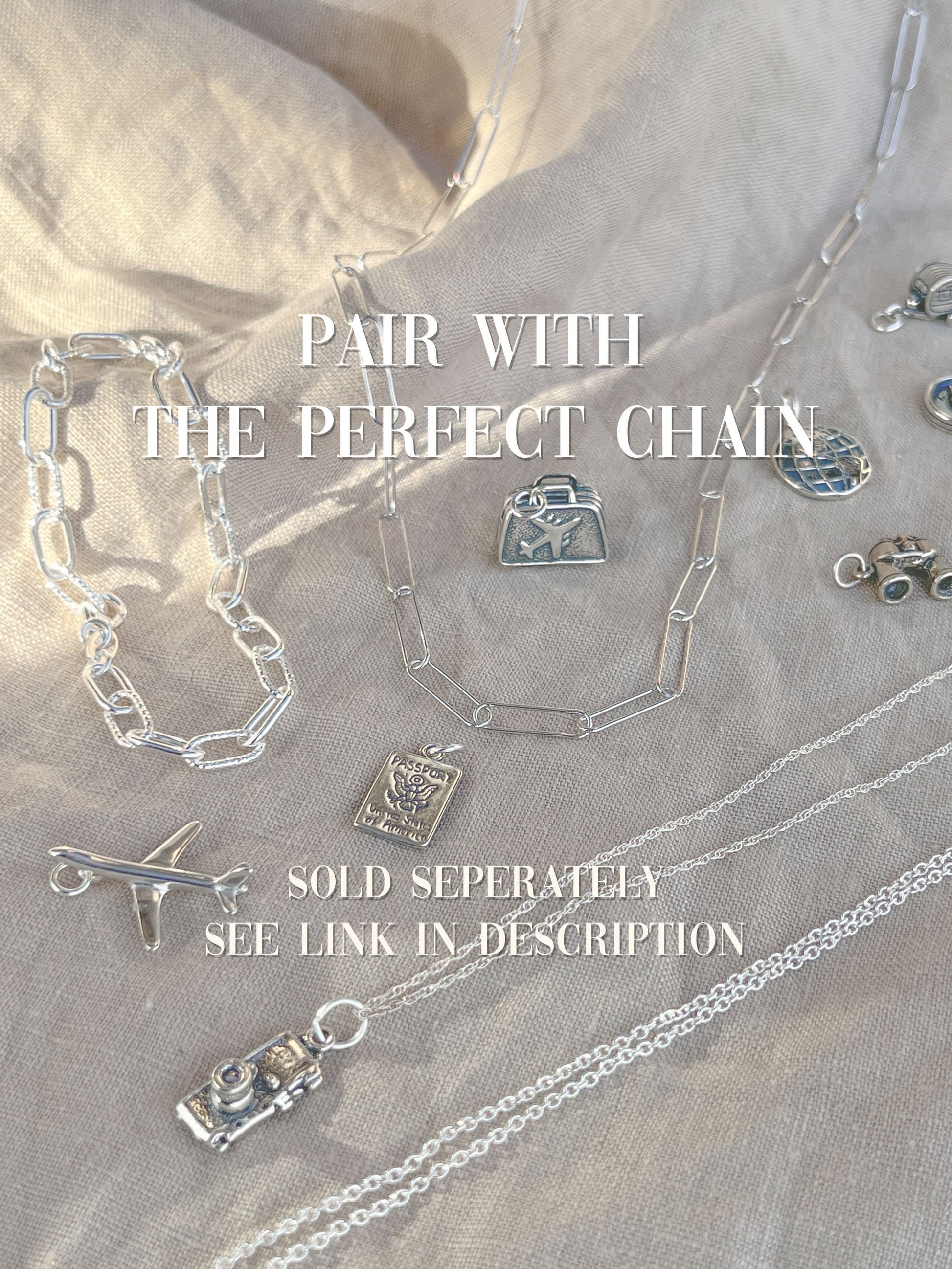 Microphone Pendant in Solid Sterling Silver, Performing Arts Themed Fine Jewelry Charms - Timeless, Sustainable, @JewelryOnRepeat