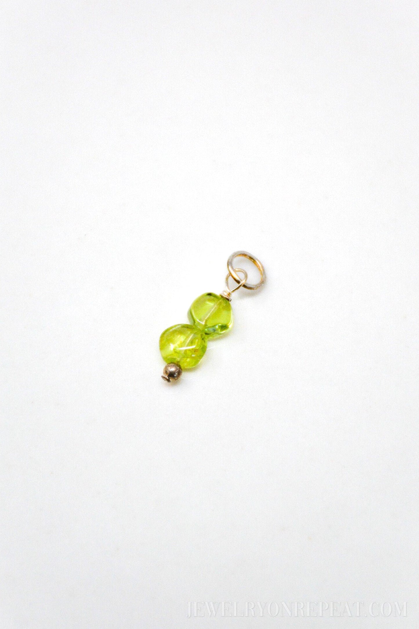 Sterling Silver Birthstone Charm Pendant, Personalized Family Minimalist Jewelry, Gift for Her