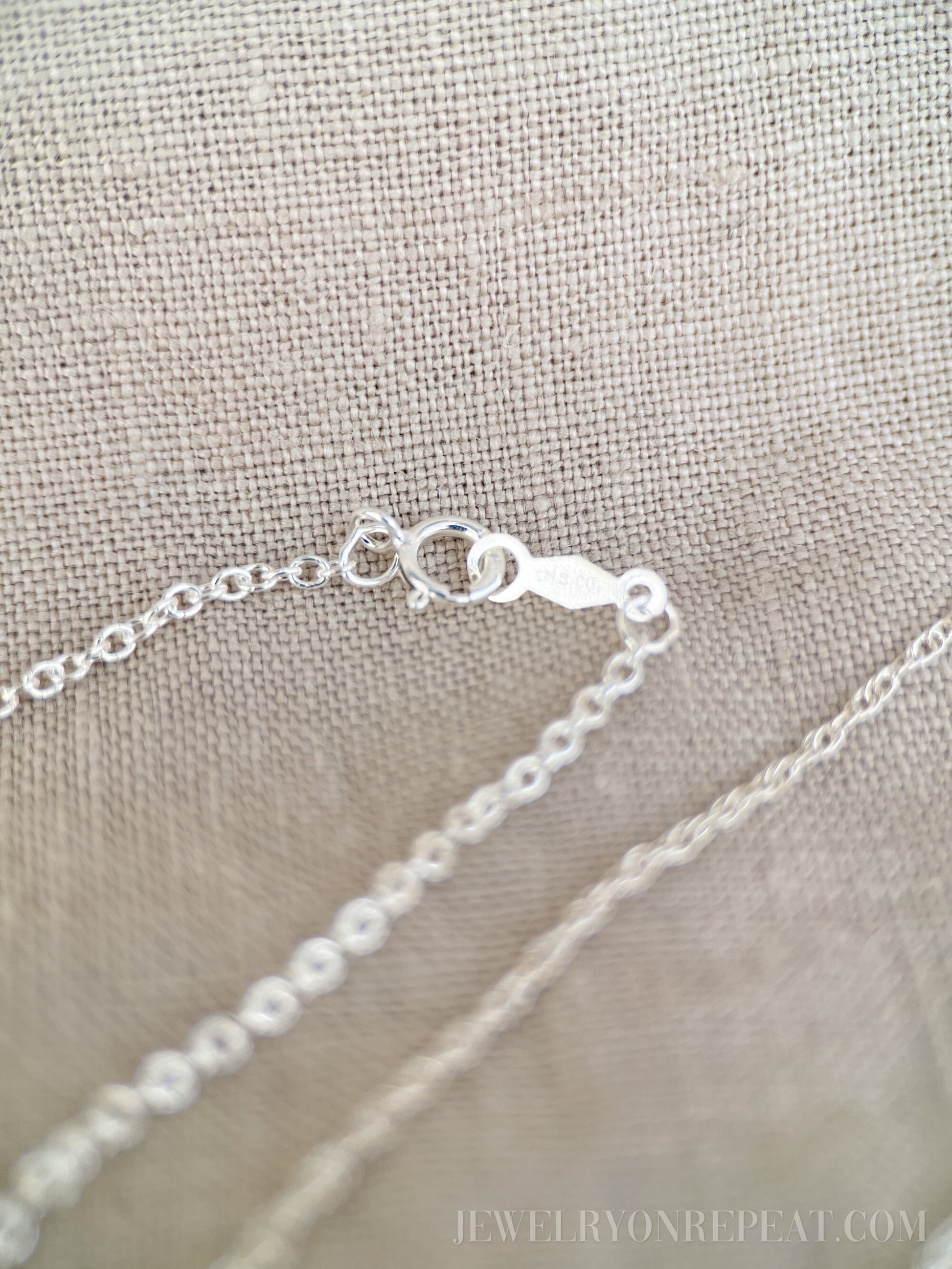 Chain Necklace in Sterling Silver or 14k Gold Filled, Layering Chain, Charm Accessory