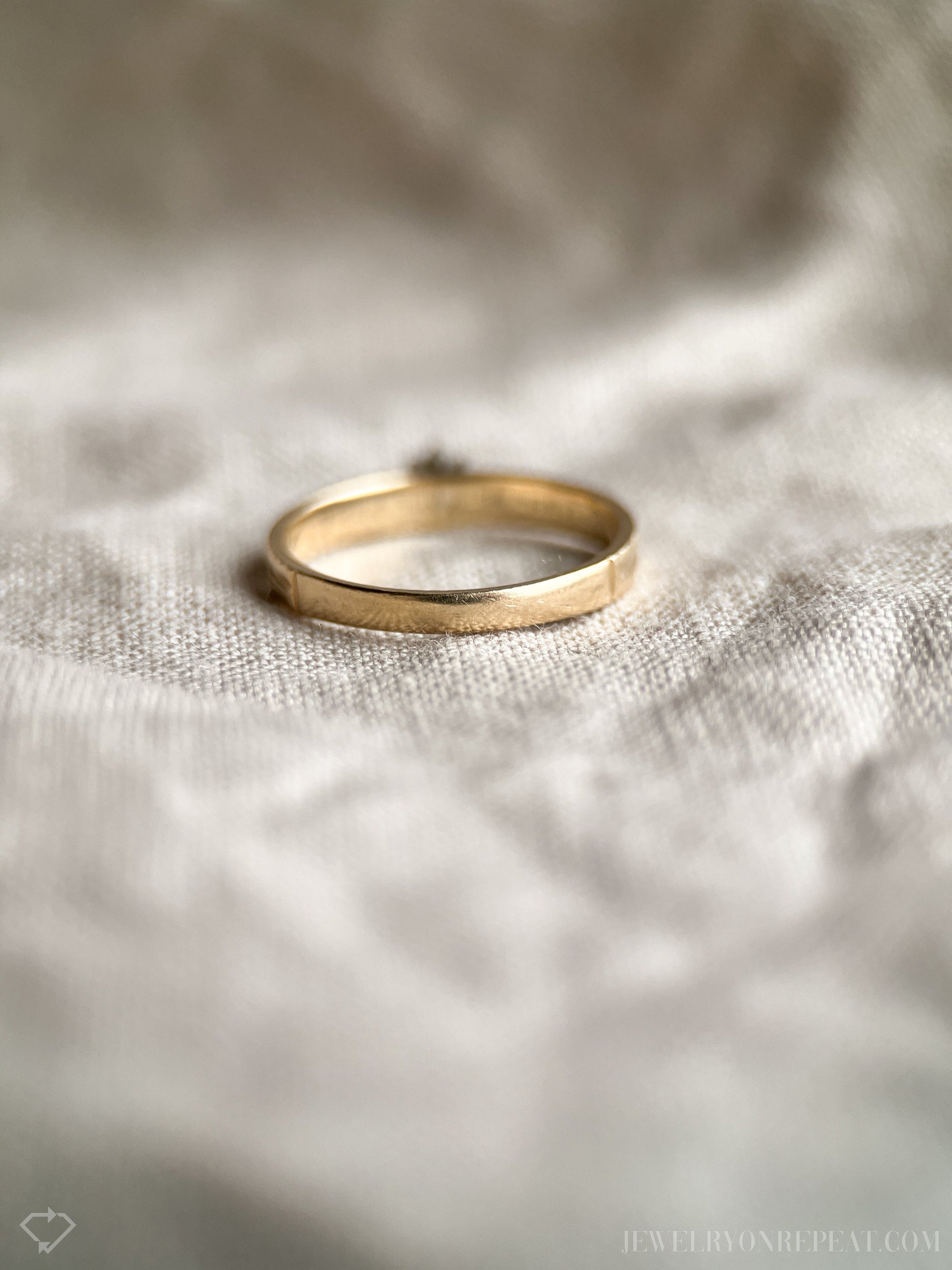 Vintage 1970s Diamond Solitaire Engagement Ring in 14k Gold