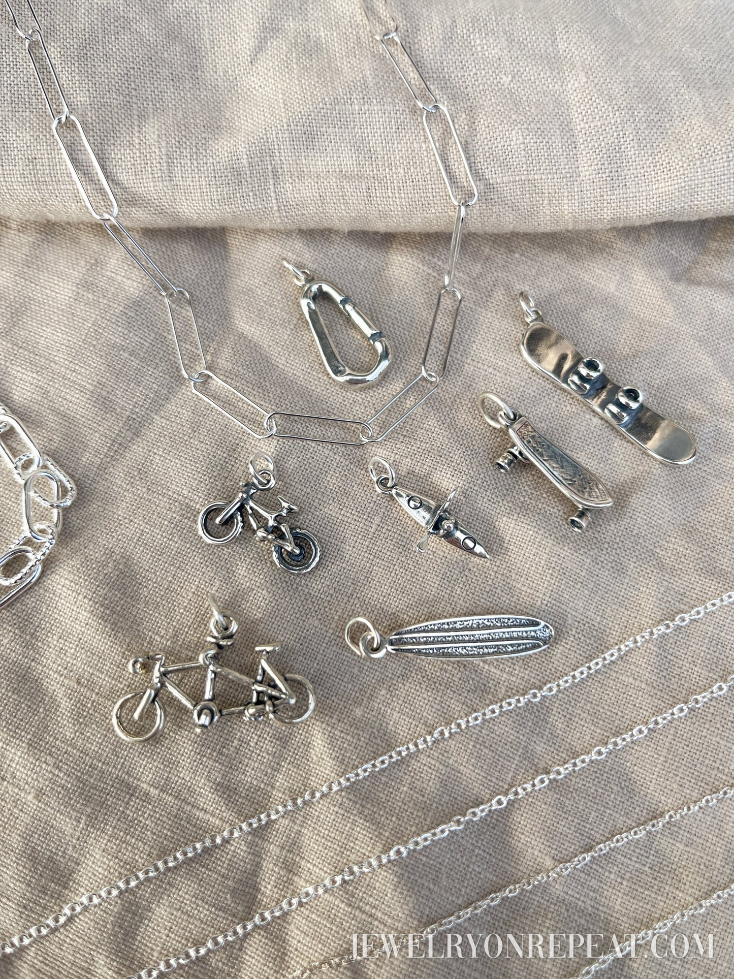 Sterling Silver Roller Skate Charm Pendant, Skating Themed Minimalist Jewelry, Gift for Her
