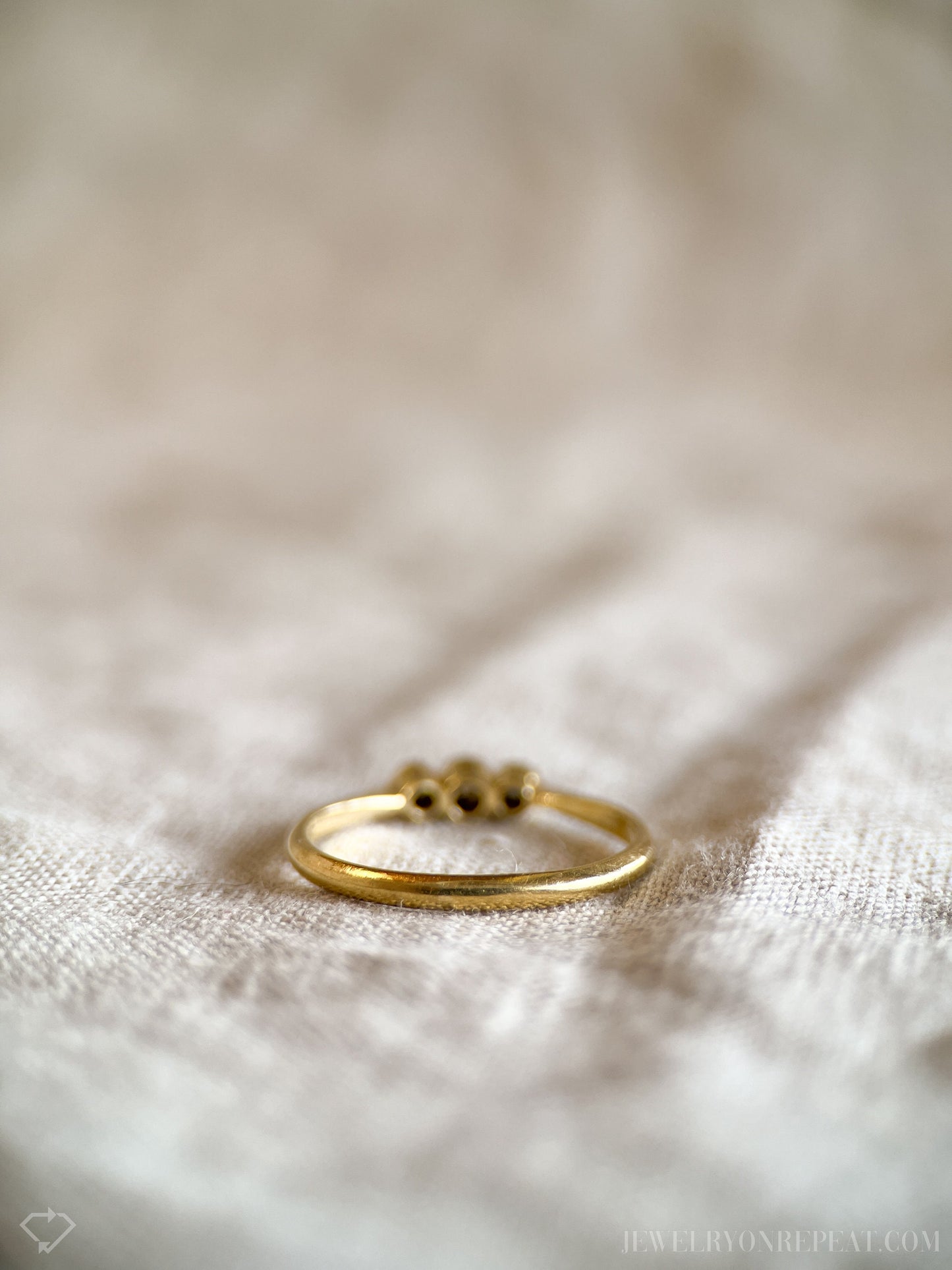 Antique 1900s Rose Cut Diamond Engagement Ring