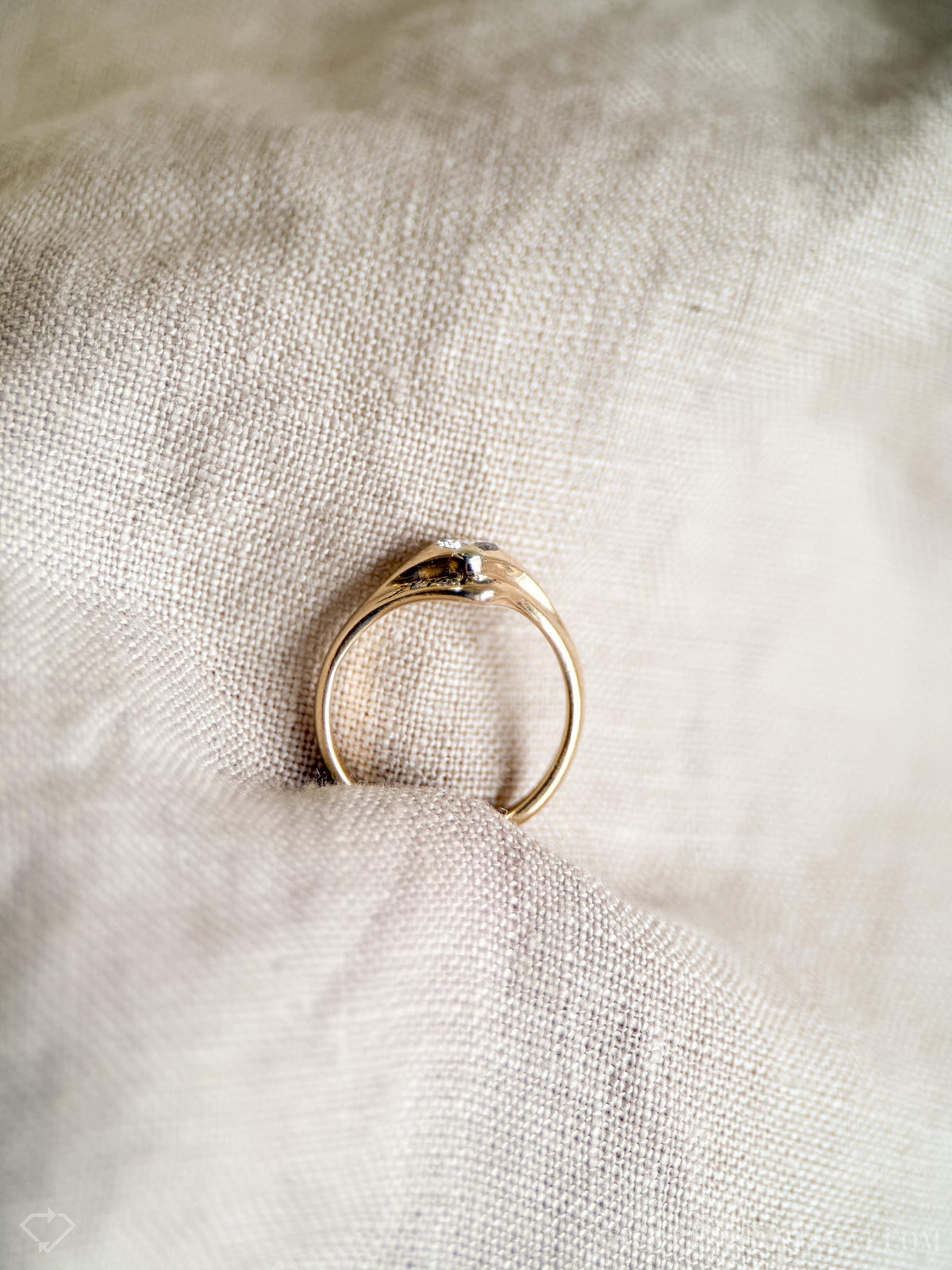 Vintage 1960s Diamond Engagement Ring in 14k Gold