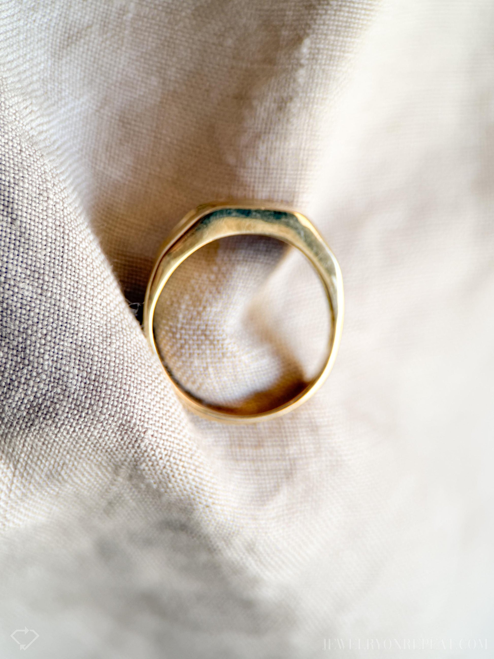 Vintage Baguette Diamond Channel Set Wedding Band in 14k Gold, Retro Jewelry from the 1990s - Timeless, Sustainable, @JewelryOnRepeat