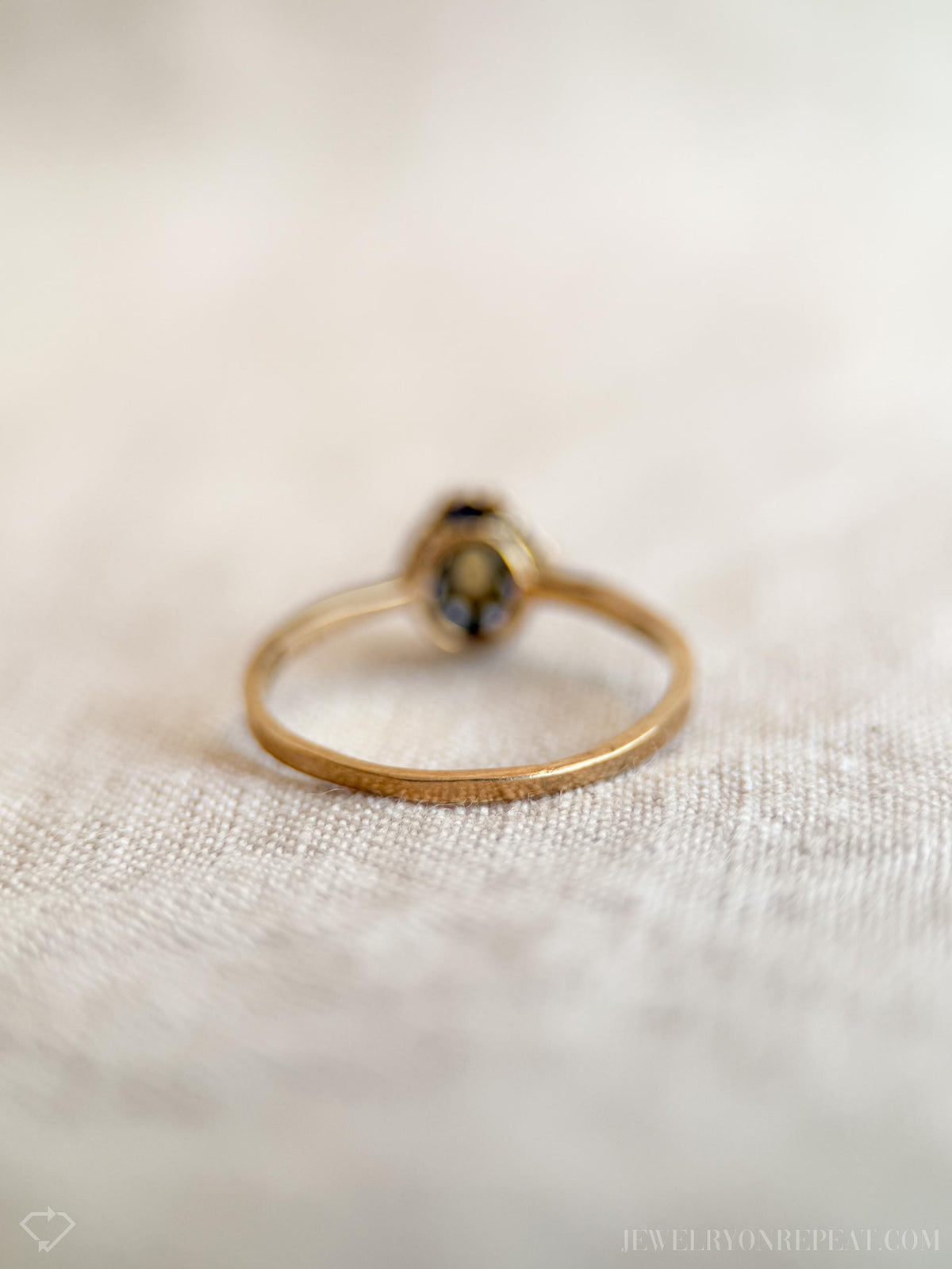 Vintage 1970s Opal Ring in 10k Gold