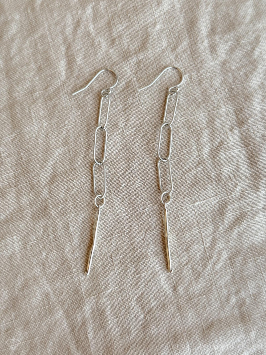 Crochet Hook Charm Earrings in Solid Sterling Silver, Art and Crafting Themed Fine Jewelry Charms - Timeless, Sustainable, @JewelryOnRepeat