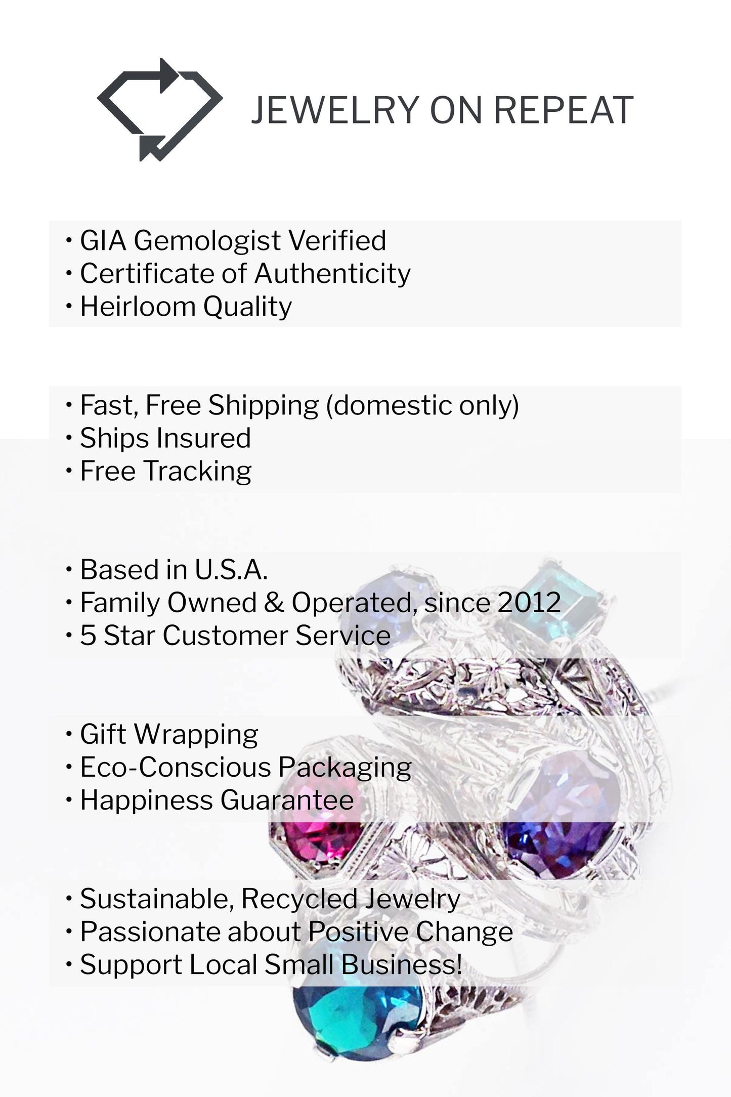 Vintage Sterling Silver Blue Topaz Gemstone Ring, Faceted Gemstone Statement Ring, Classic Elegant Jewelry