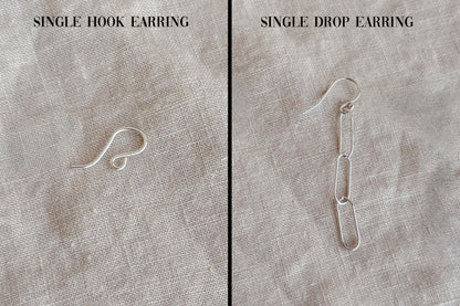 Sterling Silver Earring Components, Hook or Drop Earrings, Build Your Own Earrings, Jewelry Findings