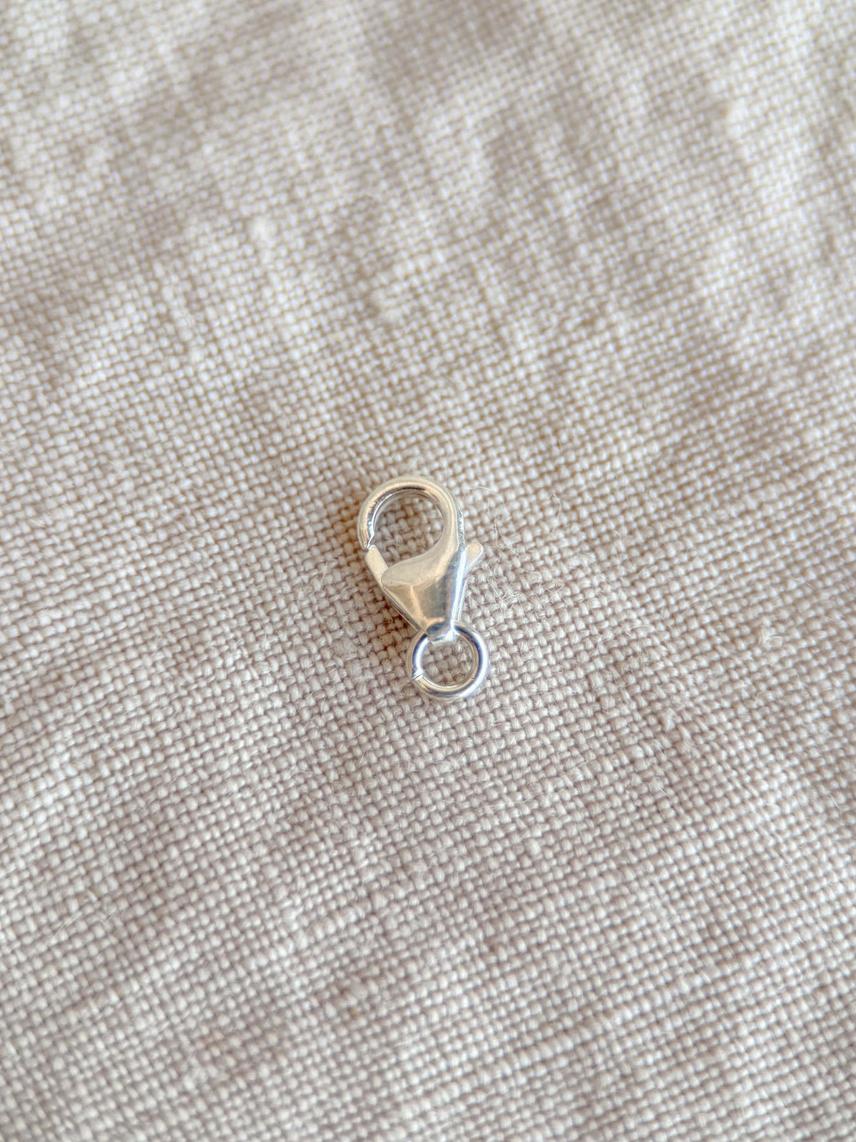 Sterling Silver Clasp for Charms, Add-On Charm Connector, Build Your Charm Bracelet, Jewelry Finding