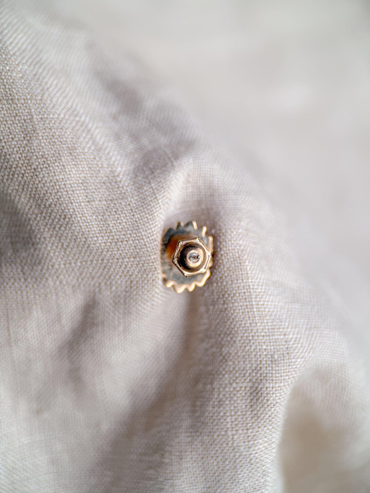 Vintage Cameo Earrings, 14k Gold, Stud Earrings, 1930s Art Deco, Gift for Her