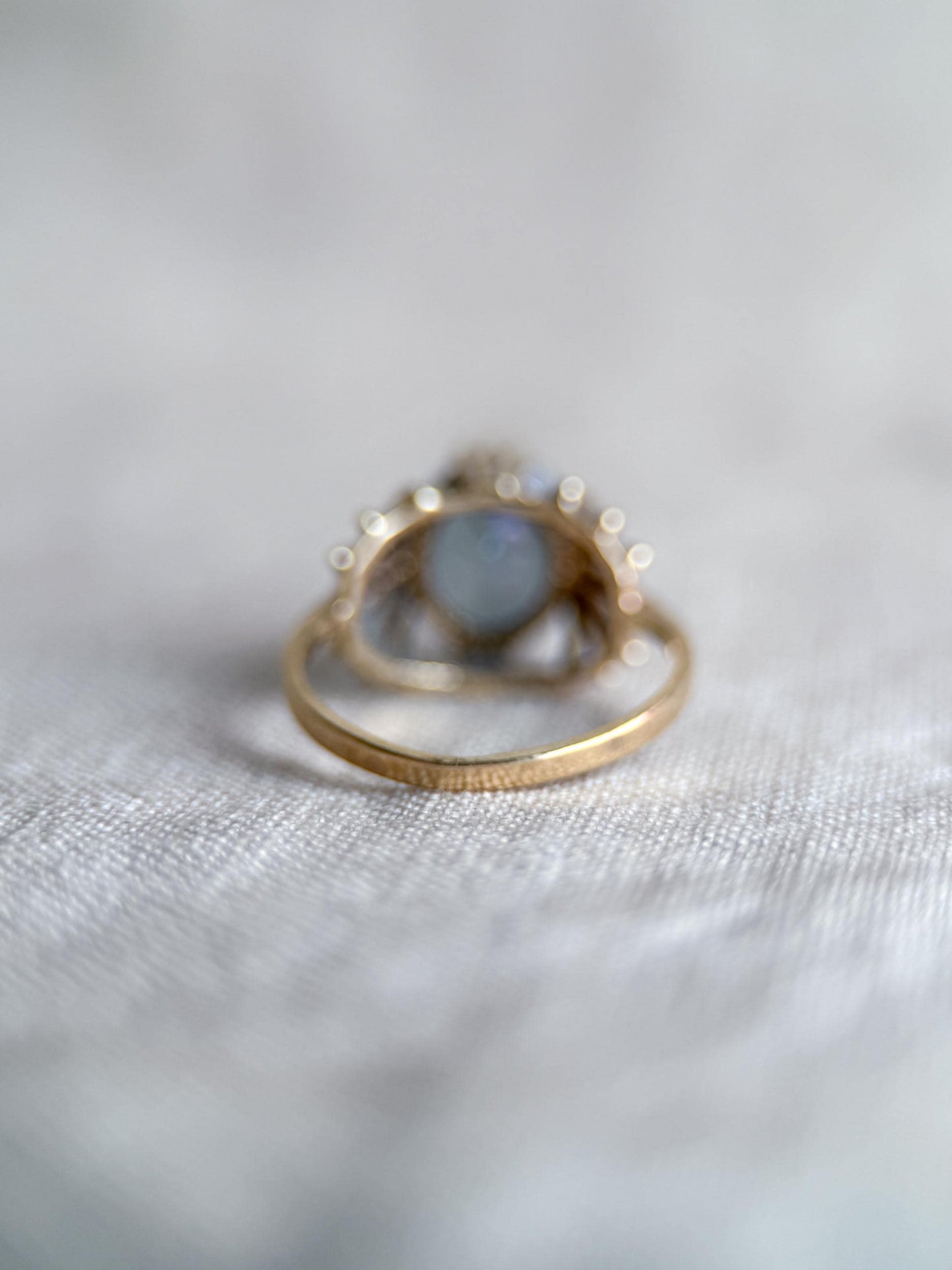 Vintage 1990s Mystic Topaz Ring, 10k Gold