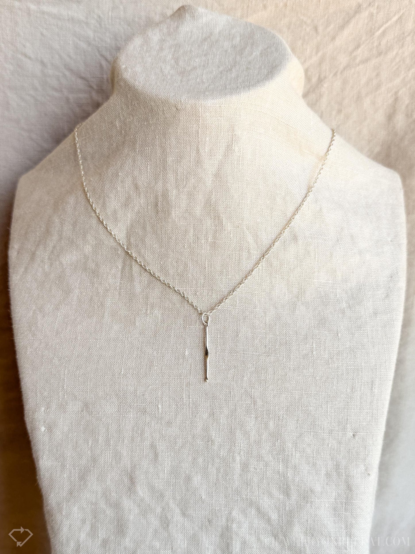 Chain Necklace in Sterling Silver, Cable, Paperclip, Rope Twist, Charm Necklace