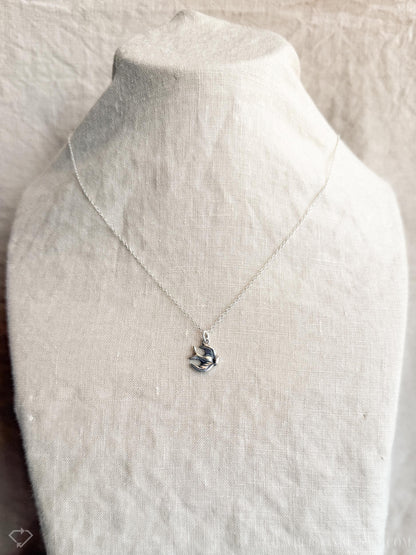Chain Necklace in Sterling Silver, Minimalist Layering Chain, Charm Accessory
