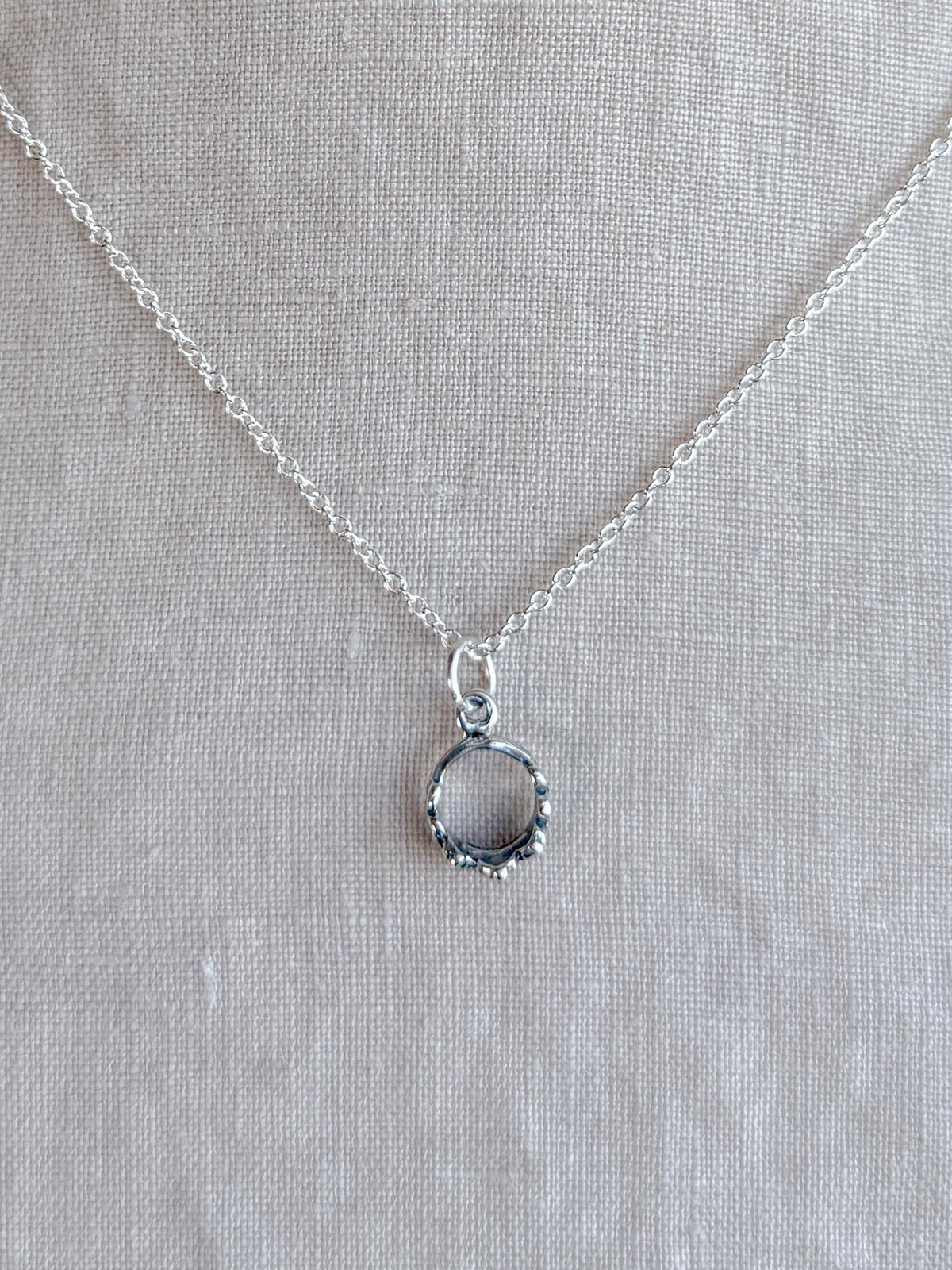 Sterling Silver Princess Tiara Charm Pendant, Crown Jewelry, Minimalist Royal Charm, Gift for Her