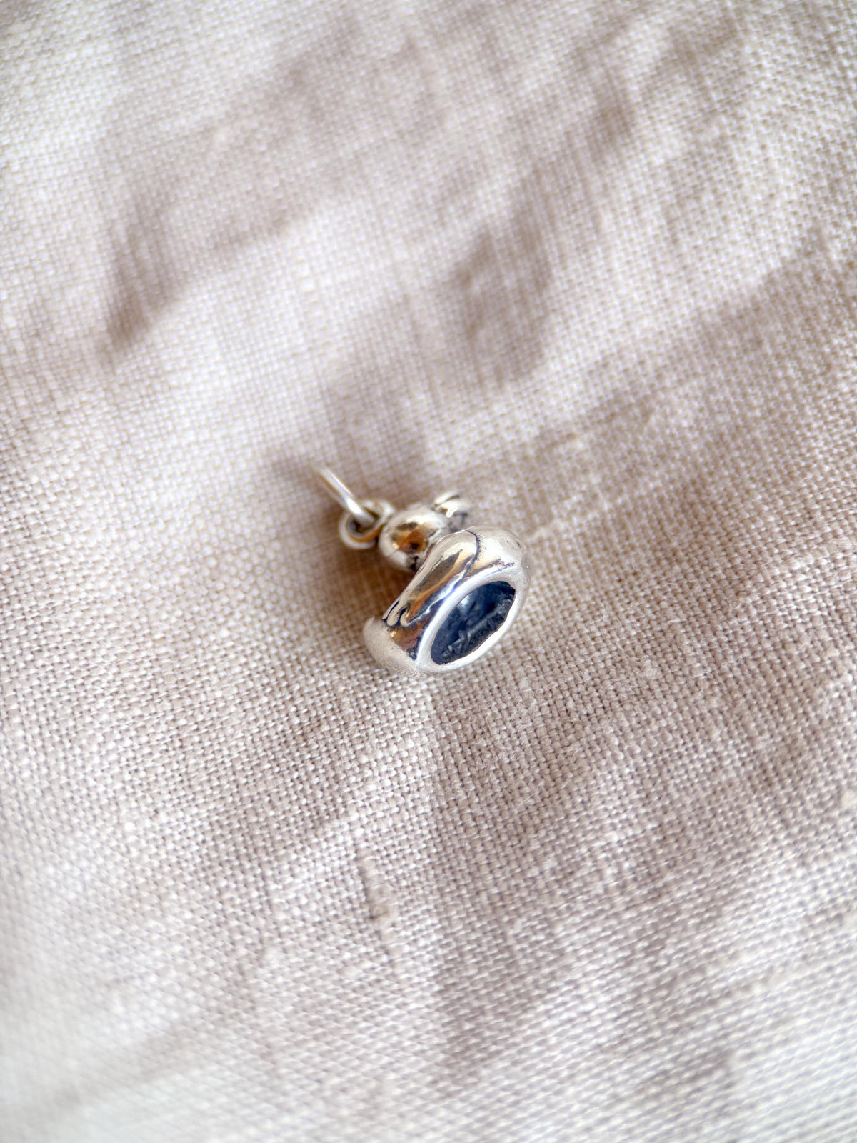 Sterling Silver Rubber Duck Charm Pendant, Playful Minimalist Jewelry, Gift for Her