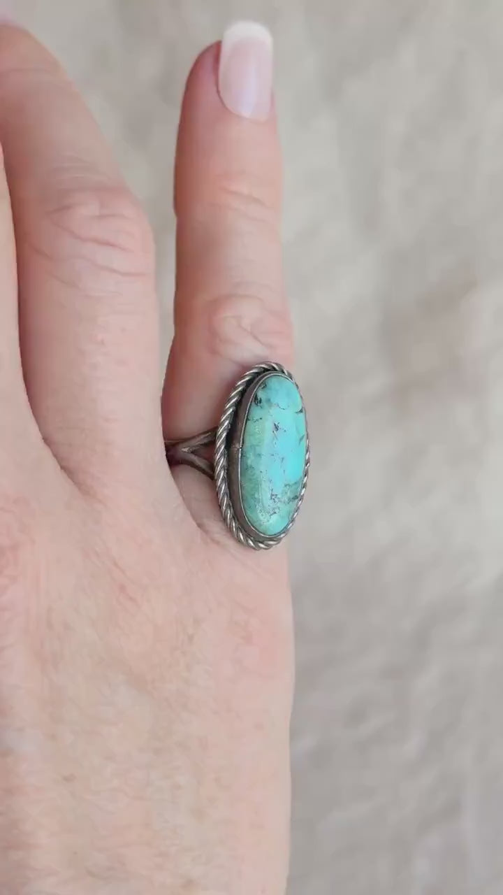 Sterling Silver Turquoise Ring