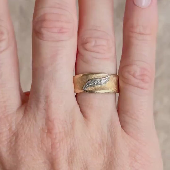 Vintage 1960s Diamond Ring in 14k Gold